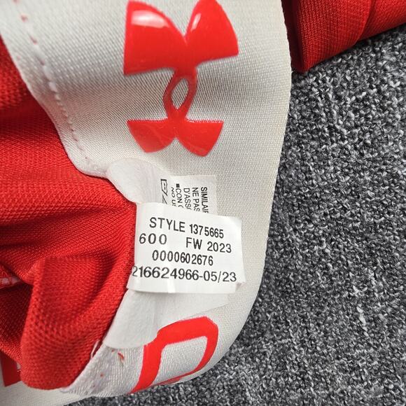 Under Armour Softball Pants Women's Red Size M Belted - Picture 4 of 6